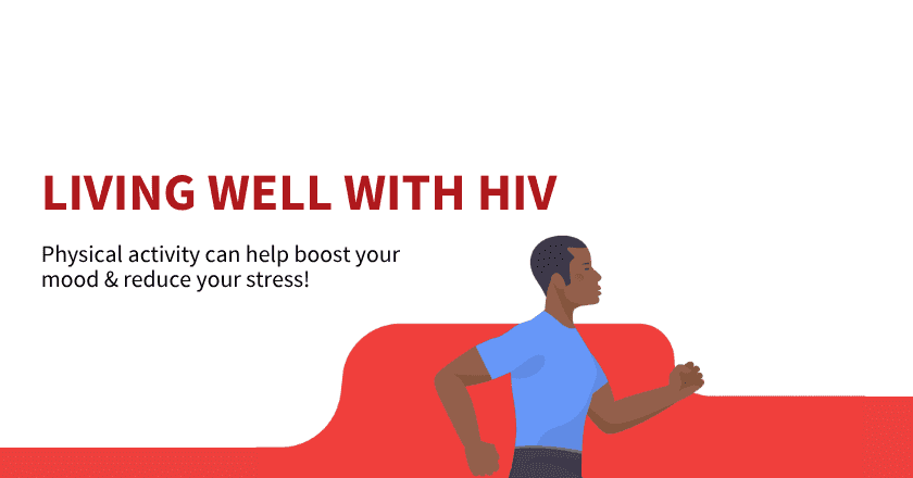 Physical activity can help boost your mood and reduce your stress!